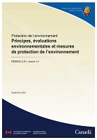 Principes, évaluations environnementales et mesures de protection de l'environnement